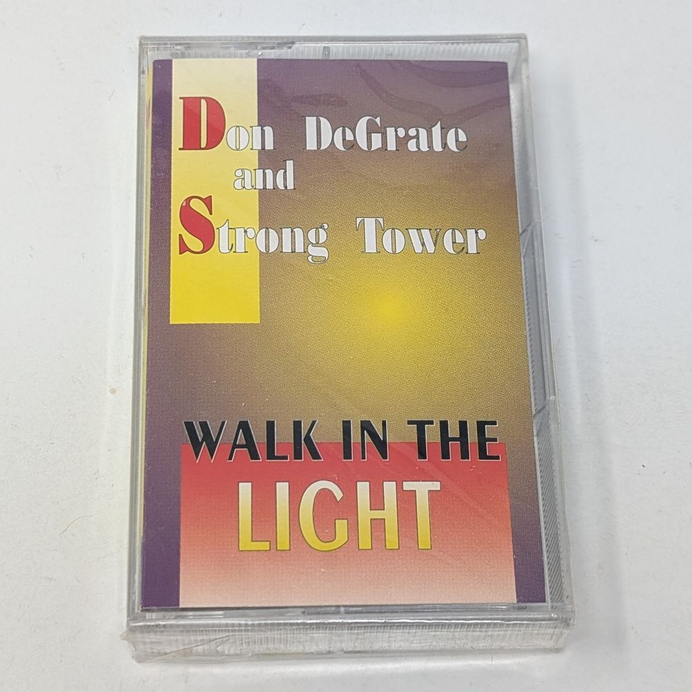 Don DeGrate and Strong Tower Walk In The Light Southern Gospel Cassette Tape NEW